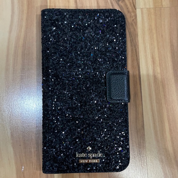 Kate Spade Glitter Wrap Folio Phone Case